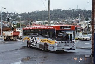 In 1996 180 was carrying this scheme in Launceston promoting the advantages of Bartercard